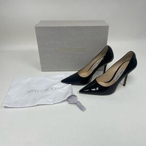 Jimmy Choo Love 100 Black Patent Pump